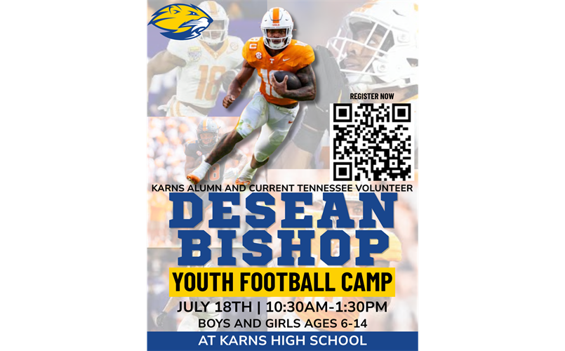 2026 DeSean Bishop Youth Football Camp